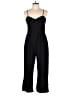 Xhilaration Solid Black Jumpsuit Size L - photo 1