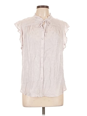 Lovestitch Sleeveless Button-Down Shirt (view 1)