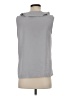 NIPON BOUTIQUE 100% Polyester Gray Sleeveless Blouse Size S - photo 2