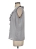 NIPON BOUTIQUE 100% Polyester Gray Sleeveless Blouse Size S - photo 5