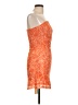 Shein Orange Cocktail Dress Size 4 - photo 4