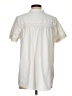 Athleta 100% Polyester Ivory Short Sleeve Blouse Size XS - photo 2