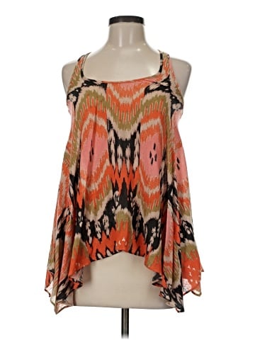 ALLSAINTS Spitalfields Sleeveless Silk Top (view 1)