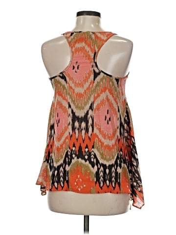 ALLSAINTS Spitalfields Sleeveless Silk Top (view 2)