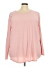 Evri Pink Long Sleeve Blouse Size 4X - photo 1
