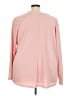 Evri Pink Long Sleeve Blouse Size 4X - photo 2