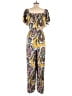 Bel Kazan Paisley Yellow Jumpsuit Size M - photo 2