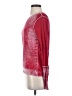 Ecru 100% Cotton Red Pullover Sweater Size S - photo 5