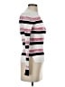 Maje Stripes White Turtleneck Sweater Size Sm (1) - photo 4