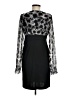 La Fee Maraboutee Animal Print Black Cocktail Dress Size EU 40 / US 10 - photo 2