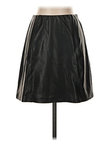 Olive and Oak Faux Leather Skirt (view 1)