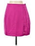 Superdown 100% Polyester Solid Pink Casual Skirt Size S - photo 1