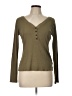 Madewell Brown Long Sleeve Henley Size L - photo 1