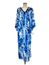 Natori 100% Polyester Blue Casual Dress Size M - photo 1