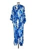 Natori 100% Polyester Blue Casual Dress Size M - photo 2