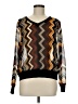 Missoni For Target 100% Polyester Brown Long Sleeve Top Size M - photo 1