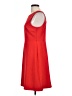 Charles Henry Solid Red Casual Dress Size L - photo 5