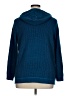 Roaman's 100% Acrylic Solid Blue Cardigan Size 1X - photo 2