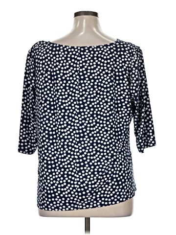 Vikki Vi 3/4 Sleeve Blouse (view 2)