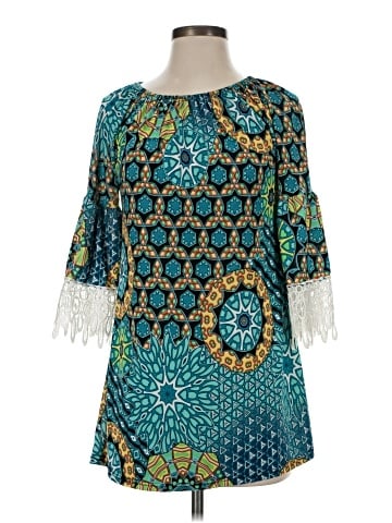 Win Win 3/4 Sleeve Blouse (view 1)