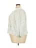 Flax 100% Linen Green 3/4 Sleeve Button-Down Shirt Size 22 (2G) - photo 5