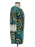 Win Win Teal 3/4 Sleeve Blouse Size Sm - Med - photo 4