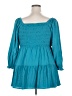 Torrid Teal 3/4 Sleeve Blouse Size 2X Plus (2) - photo 2