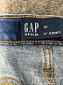 Gap Blue Denim Shorts Size 33 waist - photo 3