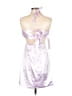 Unbranded 100% Polyester Purple Cocktail Dress Size 2 - photo 2
