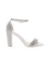 DB Studio Silver Heels Size 7 1/2 (wide) - photo 1