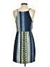 BCBGeneration Print Blue Casual Dress Size S - photo 2