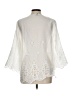 Emery Rose 100% Polyester Ivory 3/4 Sleeve Blouse Size L - photo 2