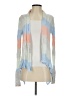 Ted Baker London 100% Viscose Stripes Floral Gray Vest Size 4 (1) - photo 1