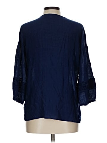 Counterparts 3/4 Sleeve Blouse (view 2)