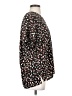 MTS Hearts Black Short Sleeve Blouse Size S - photo 4