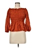 Papermoon Orange 3/4 Sleeve Blouse Size M - photo 1