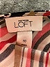 Ann Taylor LOFT 100% Polyester Print Brown Cocktail Dress Size 10 - photo 7