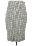 Amanda + Chelsea Houndstooth Gray Formal Skirt Size 4 - photo 2