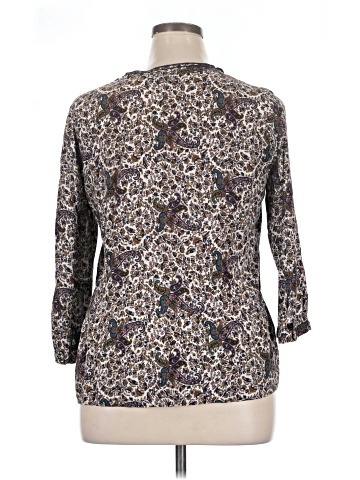 Zara Basic 3/4 Sleeve Blouse (view 2)
