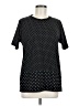 MICHAEL Michael Kors 100% Baumwolle Polka Dots Black Short Sleeve Top Size M - photo 1