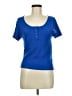 Eye Candy Blue Short Sleeve Top Size 2X - 3X - photo 1