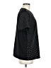 MICHAEL Michael Kors 100% Baumwolle Polka Dots Black Short Sleeve Top Size M - photo 4