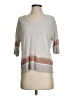 ALLSAINTS 100% Viscose Gray Short Sleeve Top Size S - photo 1