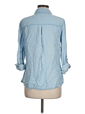 MICHAEL Michael Kors 3/4 Sleeve Button-Down Shirt (view 2)
