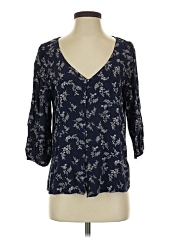 Hinge 3/4 Sleeve Blouse (view 1)