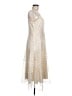 Assorted Brands 100% Polyester Chevron-herringbone Ivory Cocktail Dress Size 8 - photo 4