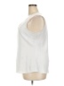 Nic + Zoe 100% Polyester White Sleeveless Blouse Size XXL - photo 5