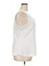 Nic + Zoe 100% Polyester White Sleeveless Blouse Size XXL - photo 4