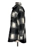 M&S Collection 100% Polyester Plaid Gray Coat Size XS - photo 5