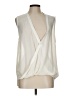 Cliche 100% Polyester Ivory Sleeveless Blouse Size L - photo 1
